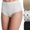 Jockey Elance Breathe Brief 3 Pack Underwear 1542, Extended Sizes