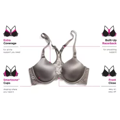 Maidenform One Fab Fit Lace T-Back Shaping Underwire Front Close Bra 7112 -White Mark Shop 11679874 fpx