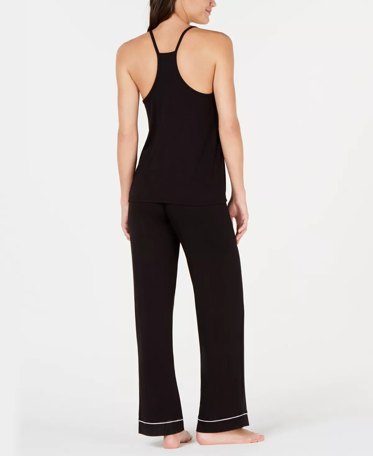 Alfani Ultra Soft Tank And Pant Pajama Set, Created For Macy's 4 Alfani Ultra Soft Tank And Pant Pajama Set, Created For Macy's - Image 4