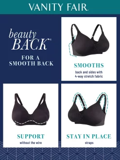 Vanity Fair® Ull Figure Beauty Back Smoother Wireless Bra 71380 7 Vanity Fair® Ull Figure Beauty Back Smoother Wireless Bra 71380 -White Mark Shop 12331579 fpx