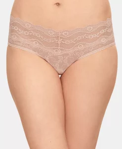 B.TEMPT'D Women's Lace Kiss Hipster Underwear -White Mark Shop 12712788 fpx