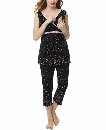 Kimi + Kai Kimi & Kai Joy Maternity Nursing Pajama Set 2 Kimi + Kai Kimi & Kai Joy Maternity Nursing Pajama Set - Image 2