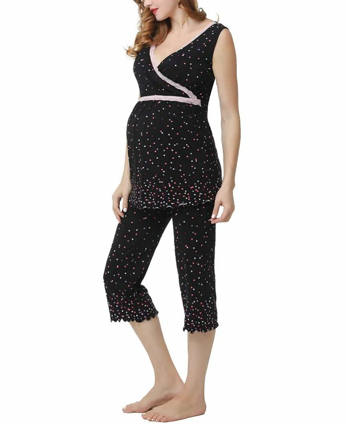 Kimi + Kai Kimi & Kai Joy Maternity Nursing Pajama Set 4 Kimi + Kai Kimi & Kai Joy Maternity Nursing Pajama Set - Image 4