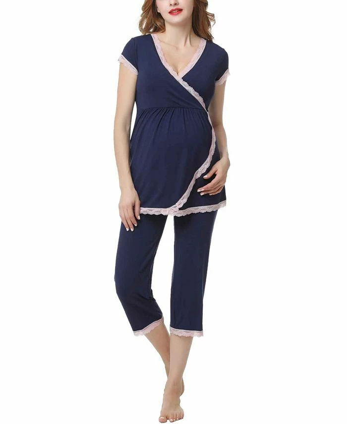 Kimi + Kai Kimi & Kai Cindy Maternity Nursing Pajama Set 1 Kimi + Kai Kimi & Kai Cindy Maternity Nursing Pajama Set