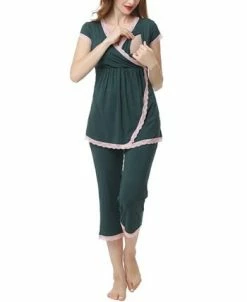 Kimi + Kai Kimi & Kai Cindy Maternity Nursing Pajama Set 15 Kimi + Kai Kimi & Kai Cindy Maternity Nursing Pajama Set -White Mark Shop 13749790 fpx