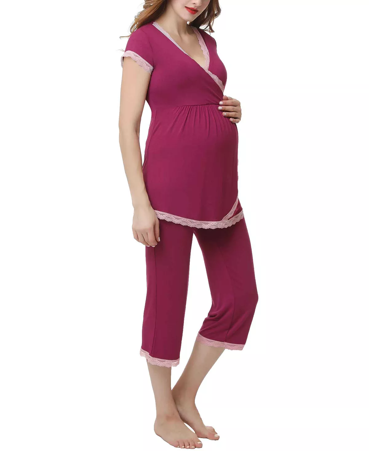 Kimi + Kai Kimi & Kai Cindy Maternity Nursing Pajama Set 9 Kimi + Kai Kimi & Kai Cindy Maternity Nursing Pajama Set - Image 9