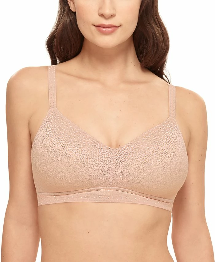 Wacoal Men's Back Appeal Wire-Free Bra 852303 1 Wacoal Men's Back Appeal Wire-Free Bra 852303