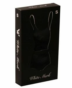 White Mark Satin Cami And Shorts Pajama Set -White Mark Shop 14864364 fpx