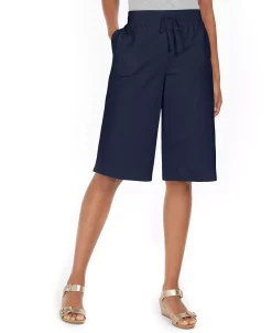 Karen Scott It Skimmer Shorts, Created For Macy's -White Mark Shop 15451474 fpx