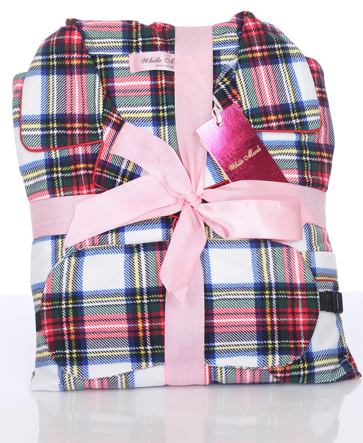 White Mark Plus Size 3-Piece Pajama Set 11 White Mark Plus Size 3-Piece Pajama Set - Image 11