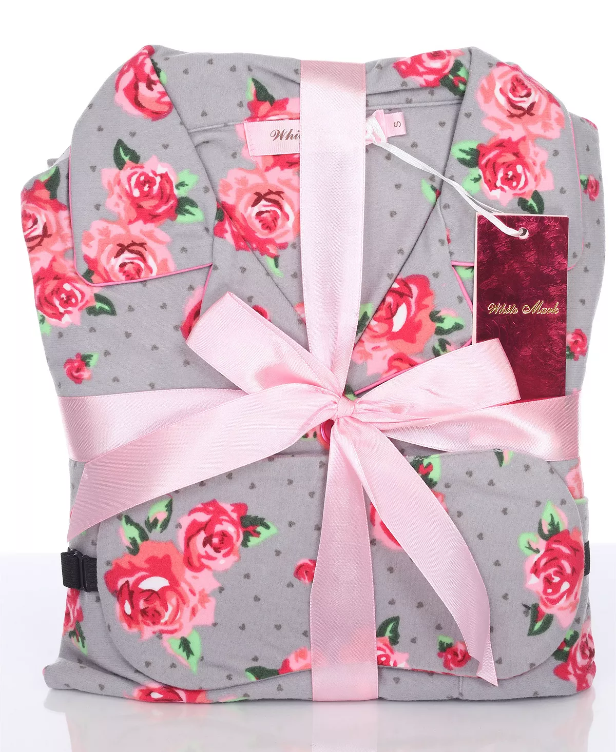 White Mark Plus Size 3-Piece Pajama Set 13 White Mark Plus Size 3-Piece Pajama Set - Image 13