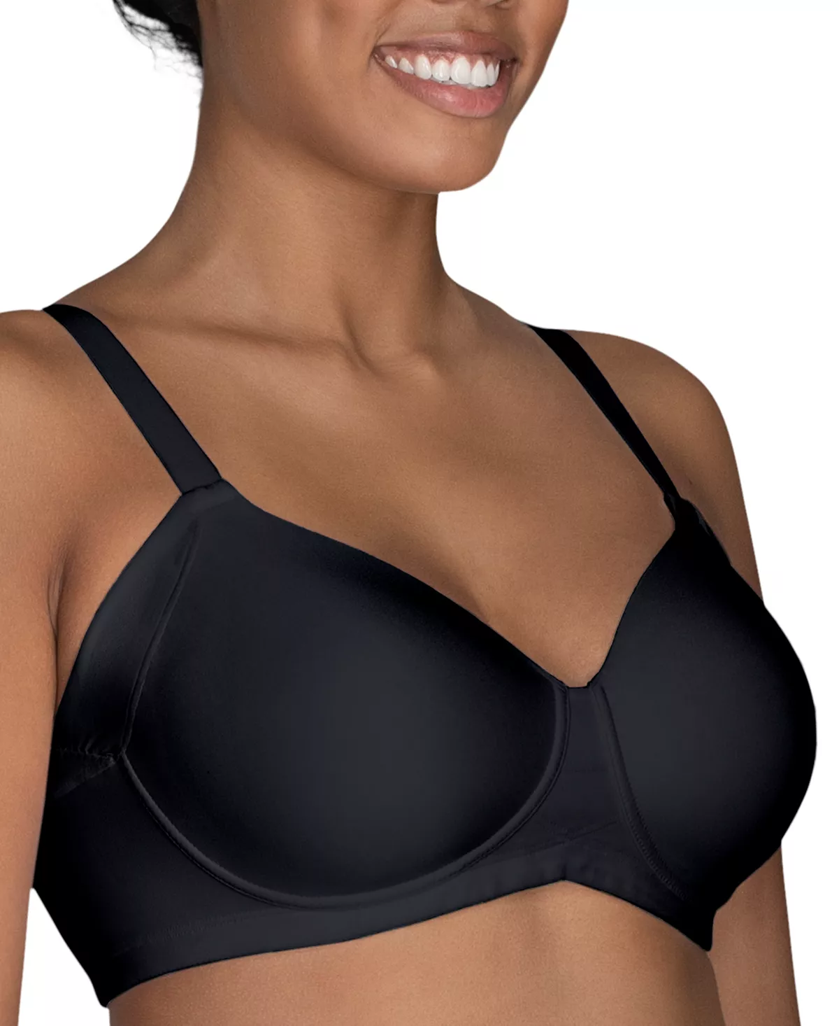 Vanity Fair® Women's Beauty Back® Full Figure Wirefree Extended Side And Back Smoother Bra 71267 3 Vanity Fair® Women's Beauty Back® Full Figure Wirefree Extended Side And Back Smoother Bra 71267 - Image 3