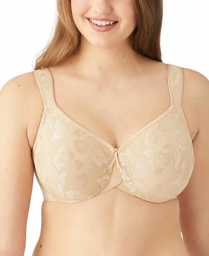 Wacoal Awareness Full Figure Seamless Underwire Bra 85567, Up To I Cup 1 Wacoal Awareness Full Figure Seamless Underwire Bra 85567, Up To I Cup