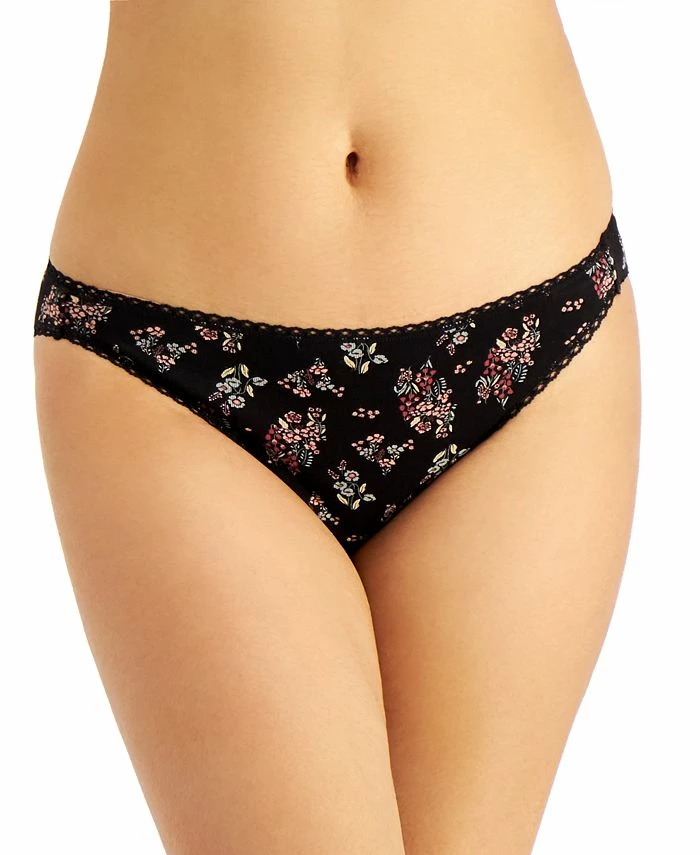 Charter Club Everyday Cotton Women's Bikini Underwear, Created For Macy's 1 Charter Club Everyday Cotton Women's Bikini Underwear, Created For Macy's