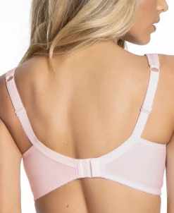 Dominique Isabelle Everyday Wire-Free Cotton Lined Bra -White Mark Shop 17758383 fpx