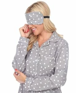 White Mark Omen's Pajama Set, 3 Piece -White Mark Shop 18043050 fpx