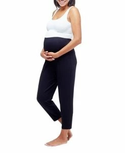 Nom Maternity X Pajama Lounge Pant -White Mark Shop 18135168 fpx