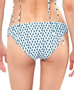 Jessica Simpson Batik Babes Reversible Hipster Bikini Bottoms -White Mark Shop 18147240 fpx