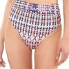 Jessica Simpson Laguna Beach High-Waist Belted Bikini Bottoms