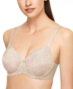 Wacoal Renaissance Rose Underwire Bra 85720 -White Mark Shop 18157181 fpx