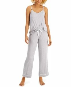 Alfani Ultra Soft Tank And Pant Pajama Set, Created For Macy's