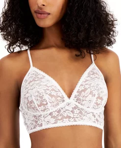 INC International Concepts Women's Lace Bralette Lingerie, Created For Macy's 12 INC International Concepts Women's Lace Bralette Lingerie, Created For Macy's -White Mark Shop 18262191 fpx