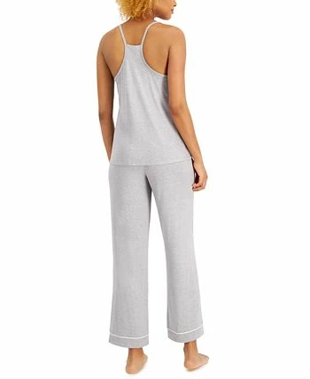 Alfani Ultra Soft Tank And Pant Pajama Set, Created For Macy's 2 Alfani Ultra Soft Tank And Pant Pajama Set, Created For Macy's - Image 2