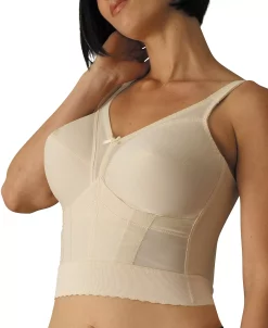 Carnival Women's Longline Full Figure Bra 7 Carnival Women's Longline Full Figure Bra -White Mark Shop 18459493 fpx