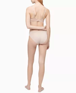 Calvin Klein Liquid Touch Lightly Lined Bralette QF5681 -White Mark Shop 18491898 fpx
