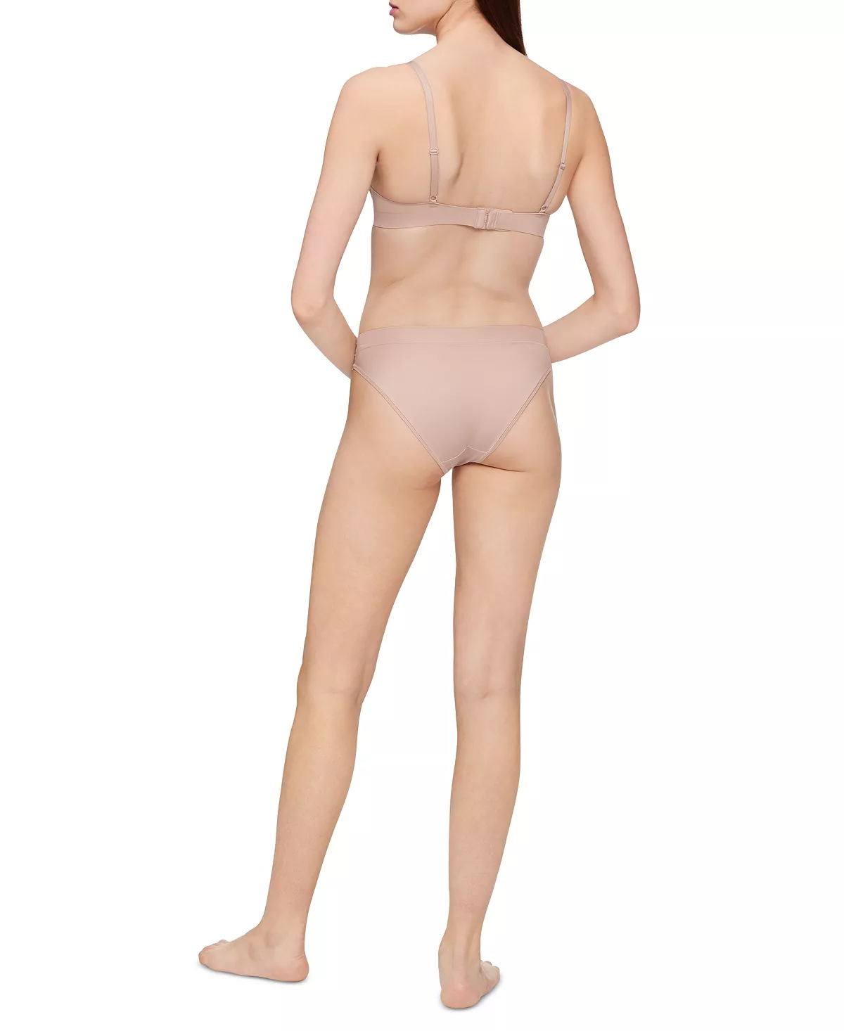 Calvin Klein Women's Liquid Touch Lightly Lined Plunge Bra 6 Calvin Klein Women's Liquid Touch Lightly Lined Plunge Bra - Image 6