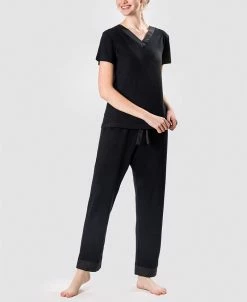 MOOD Pajamas Women's Soft Cotton Cozy Mood Pajama Set