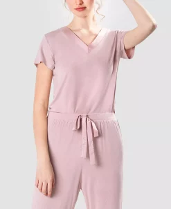 MOOD Pajamas Women's Soft Cotton Cozy Mood Pajama Set 9 MOOD Pajamas Women's Soft Cotton Cozy Mood Pajama Set -White Mark Shop 18834033 fpx