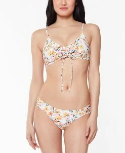 Jessica Simpson Ummer Dreaming Ruched-Front Bikini Top & Bikini Bottoms