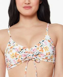 Jessica Simpson Ummer Dreaming Ruched Binkini Top
