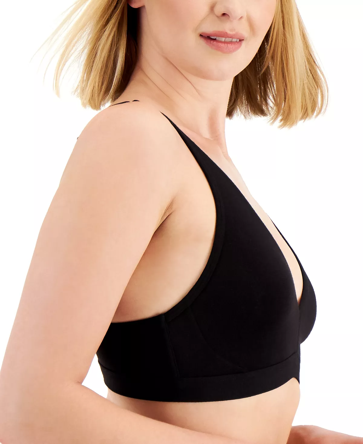 Alfani Women's Essential Unlined Bralette, Created For Macy's 3 Alfani Women's Essential Unlined Bralette, Created For Macy's - Image 3