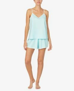 Kate Spade New York Women's Satin Camisole Tap Set With Eyelash Eye Mask