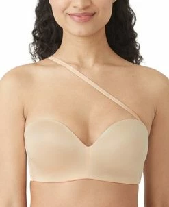 B.TEMPT'D Women's Future Foundations Wire-Free Strapless Plunge Bra 954281 16 B.TEMPT'D Women's Future Foundations Wire-Free Strapless Plunge Bra 954281 -White Mark Shop 19112635 fpx