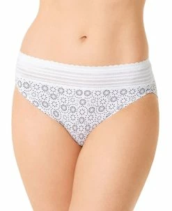 Warner's ® No Pinching No Problems® Dig-Free Comfort Waist With Lace Microfiber Hi-Cut 5109