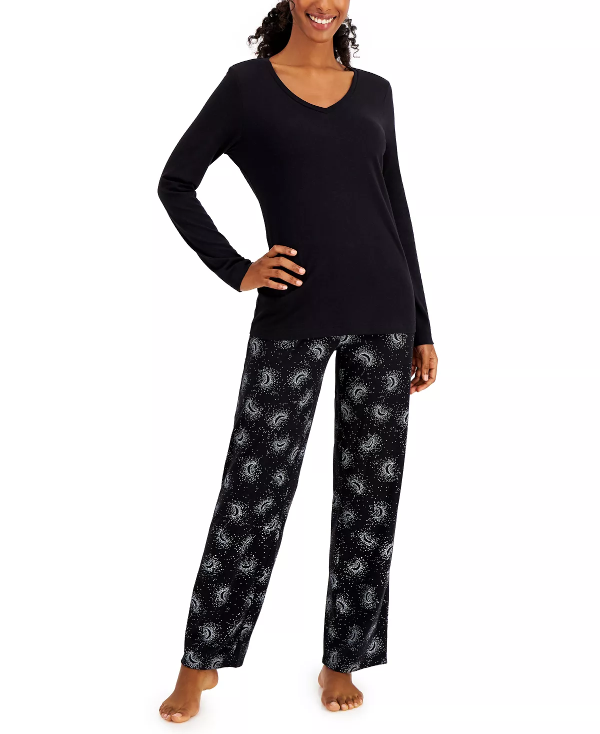 Charter Club Otton Pajama Set, Created For Macy's 4 Charter Club Otton Pajama Set, Created For Macy's - Image 4