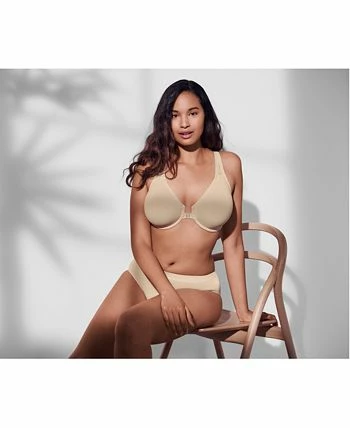 Wacoal Men's Soft Embrace Lace Detail Front-Close Bra 851311 3 Wacoal Men's Soft Embrace Lace Detail Front-Close Bra 851311 - Image 3