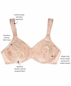 Wacoal Awareness Full Figure Seamless Underwire Bra 85567, Up To I Cup 20 Wacoal Awareness Full Figure Seamless Underwire Bra 85567, Up To I Cup -White Mark Shop 19234098 fpx