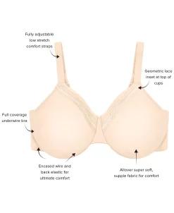 Wacoal Perfect Primer Underwire Bra 855213, Up To I Cup -White Mark Shop 19234121 fpx 1