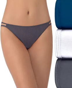 Vanity Fair® 3 Pack Illumination String Bikini Panty -White Mark Shop 19375305 fpx