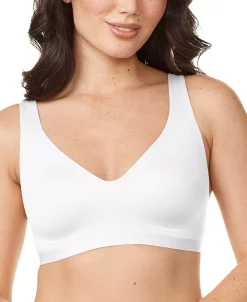 Warner's ® Cloud 9® Super Soft, Smooth Invisible Look Wireless Lightly Lined Comfort Bra RM1041A -White Mark Shop 19429968 fpx
