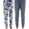 Roudelain Women's Ultra-Soft Jogger Pajama Bottoms, Set Of 2