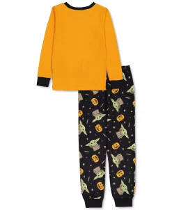 Briefly Stated Unisex Toddler Mandalorian Pajama Set -White Mark Shop 19638729 fpx