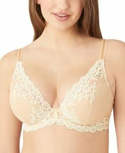 Wacoal Embrace Lace Plunge Bra 853291 -White Mark Shop 19643903 fpx