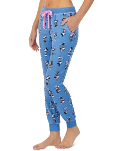 Disney Mickey & Minnie Mouse Jogger Pajama Pants -White Mark Shop 19667070 fpx