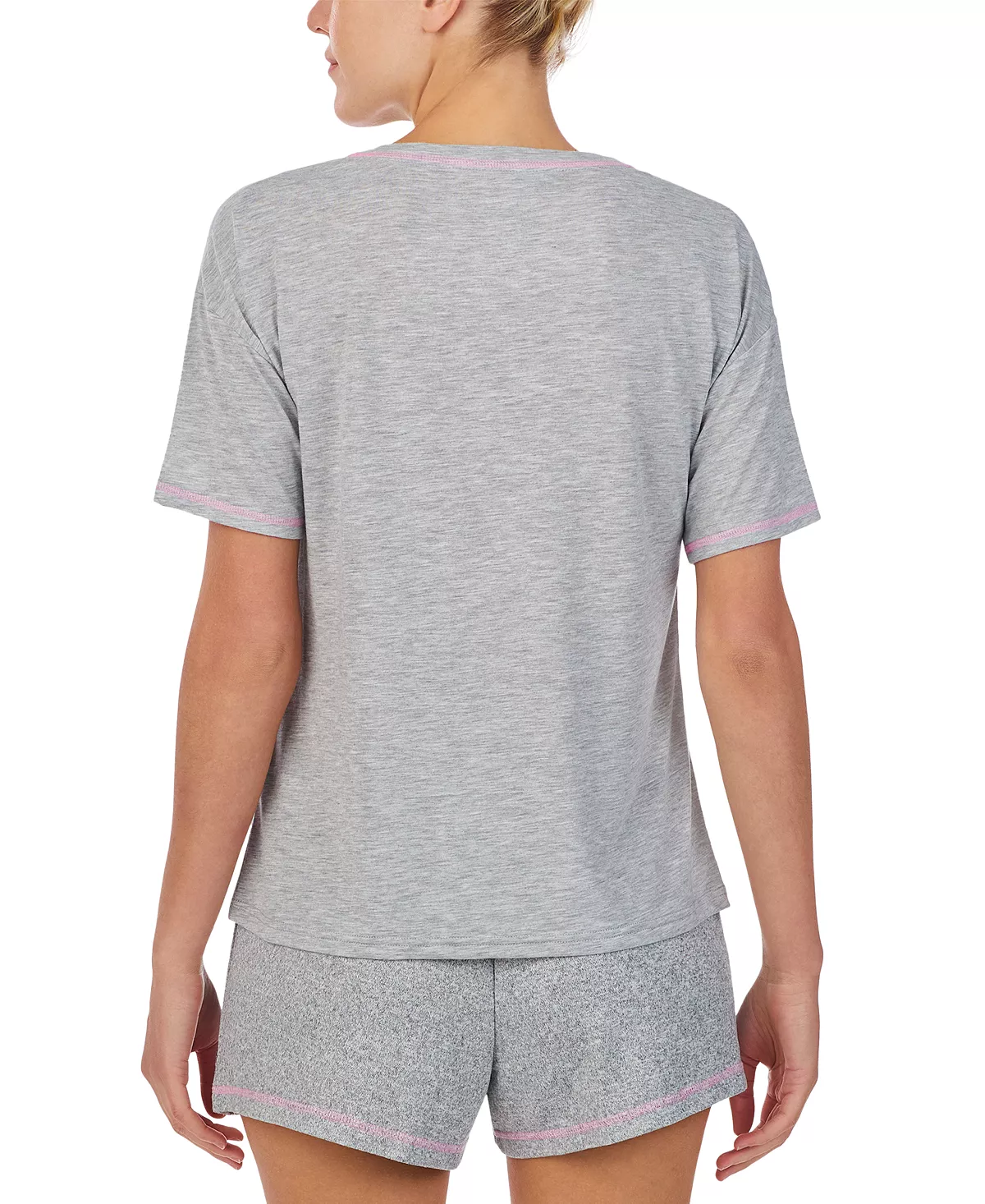 Disney Mickey Mouse Knit Short Sleeve Crewneck Pajama T-Shirt 2 Disney Mickey Mouse Knit Short Sleeve Crewneck Pajama T-Shirt - Image 2