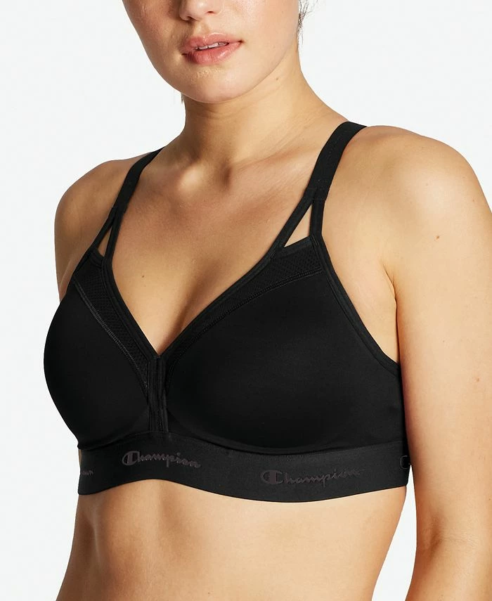 Champion The Curvy Strappy Medium Support Sports Bra B1091, Online Only 1 Champion The Curvy Strappy Medium Support Sports Bra B1091, Online Only
